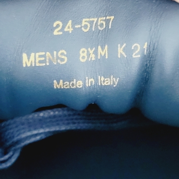 NEW Johnston & Murphy "Jake" Low-Top Lace Up Sneakers Navy Size 8.5 - Picture 6 of 6